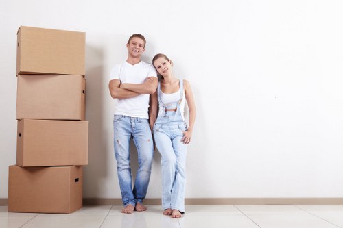 Man and van service loading furniture in Ilford