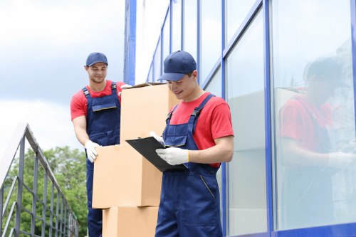 Packing materials and boxes used by Ilford movers