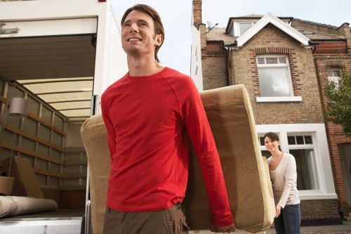Preparing furniture and essentials for a home move in Ilford