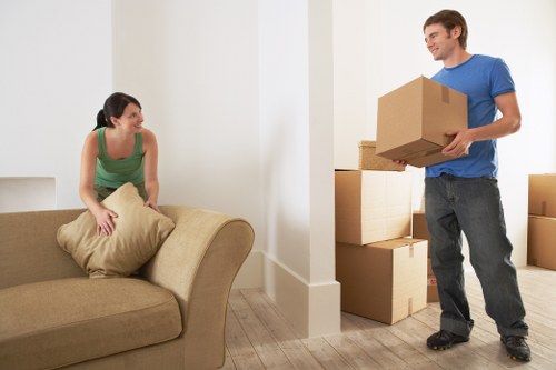 Local storage job examples including homes and small businesses in Ilford